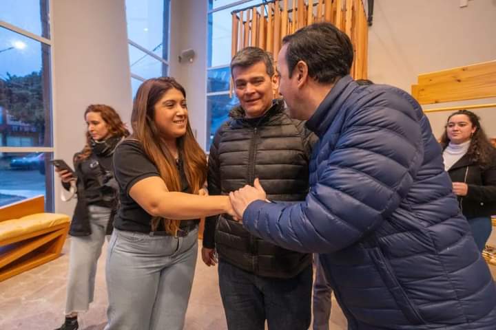 PERITO MORENO RECIBIÓ AL CANDIDATO A GOBERNADOR PABLO GRASSO