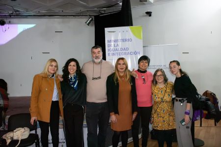 El Ministerio de Igualdad concretó la primera jornada de talleres junto a la Fundación Micaela García