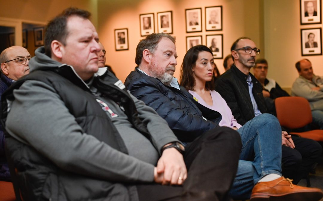 Guillermo Polke participó de la presentación del proyecto de exploración de Palermo Aike