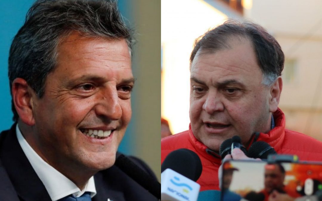 Sergio Massa quiere a Belloni como gobernador de Santa Cruz