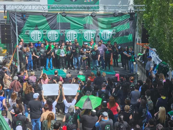 Carlos Garzón asumió la conducción de ATE Santa Cruz