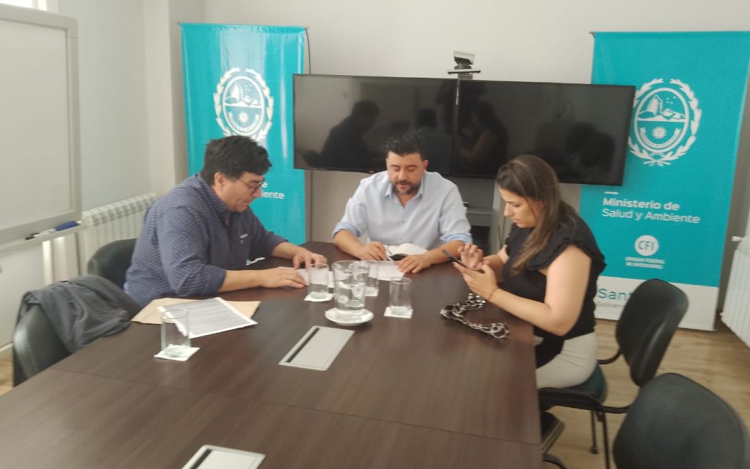 Vocales con el ministro de Salud Ariel Varela por la delicada situación de los afiliados a la CSS