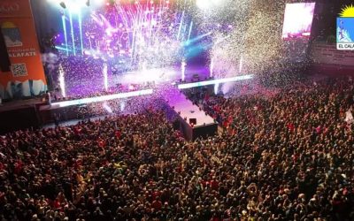 DAMAS GRATIS HIZO VIBRAR A MILES DE PERSONAS EN LA FIESTA DEL LAGO DE EL CALAFATE
