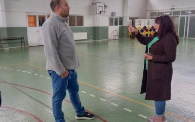 Autoridades de IDUV recorrieron instalaciones educativas en 28 de noviembre