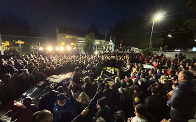 El TC rugió en El Calafate: presentación multitudinaria y fiesta del automovilismo