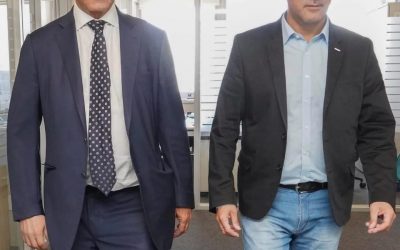 GRASSO GESTIONA PARA LA CAPITAL, REUNIÓN CON SCIOLI Y COMPROMISO DE APOYO PARA RÍO GALLEGOS