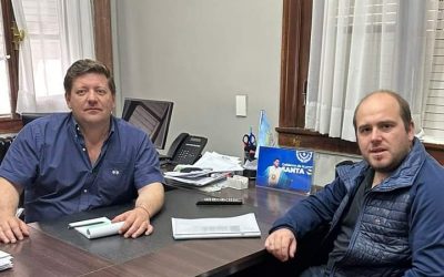 Articulación Institucional: Ministro Luxen se reunió con el intendente de Perito Moreno Matías  Treppo