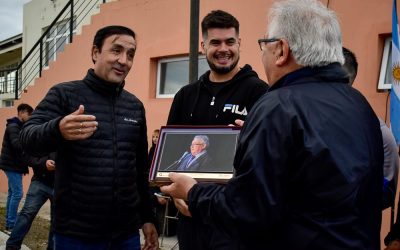El Intendente inauguró la Sala de Musculación y Vida Sana “Héctor Alderete”