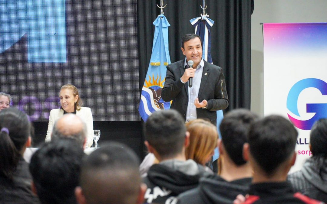 El intendente encabezó el acto de inicio del ciclo lectivo del Profesorado de Educación Física