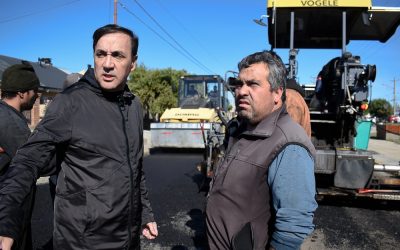PABLO GRASSO SUPERVISÓ EL MANTENIMIENTO Y ASFALTADO DE LA GOTTI