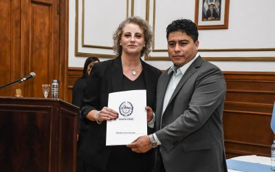 VIDAL PUSO EN FUNCIONES A CECILIA BORSELLI, MINISTRA SECRETARÍA GRAL DE LA GOBERNACIÓN