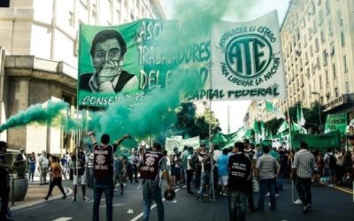 ATE INICIA PLAN DE LUCHA POR DESPIDOS DE NACIÓN