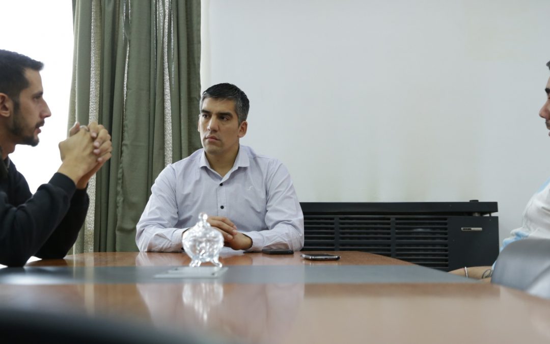 Gestiones del intendente Aravena con Servicios Públicos