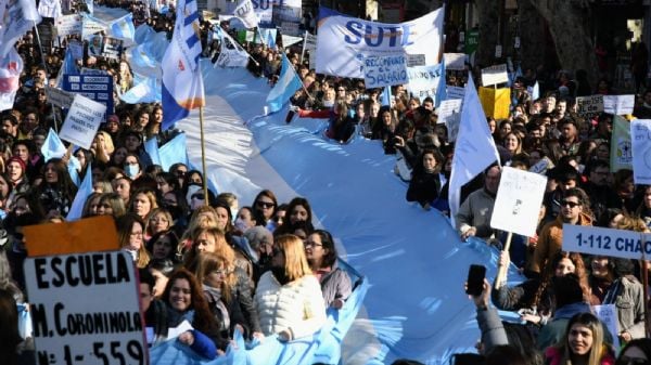 Los docentes realizarán un nuevo paro general este jueves