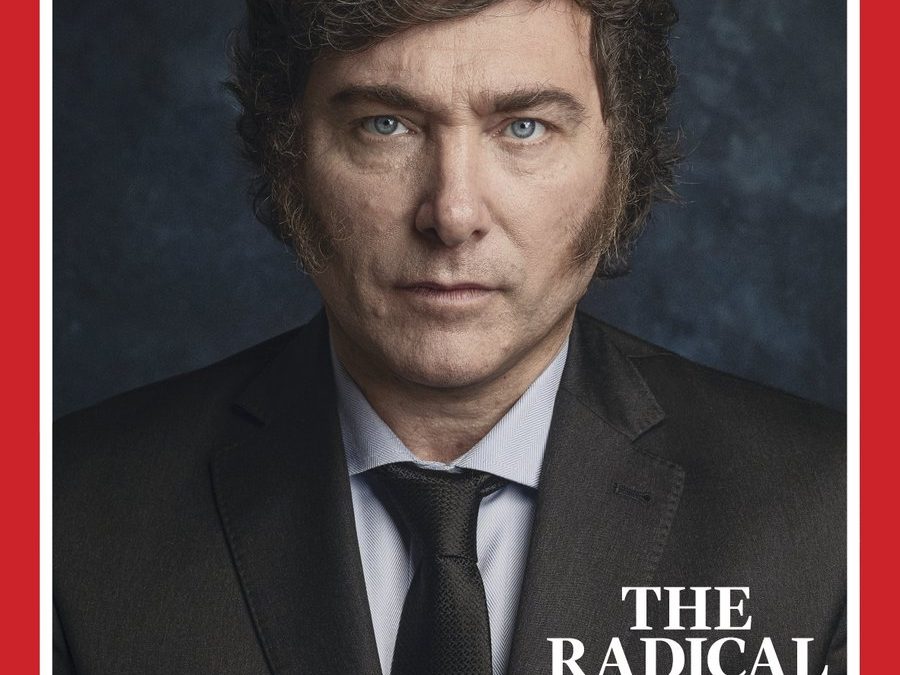 La revista Time destaca a Milei en tapa y habla de un “plan radical para transformar la Argentina”