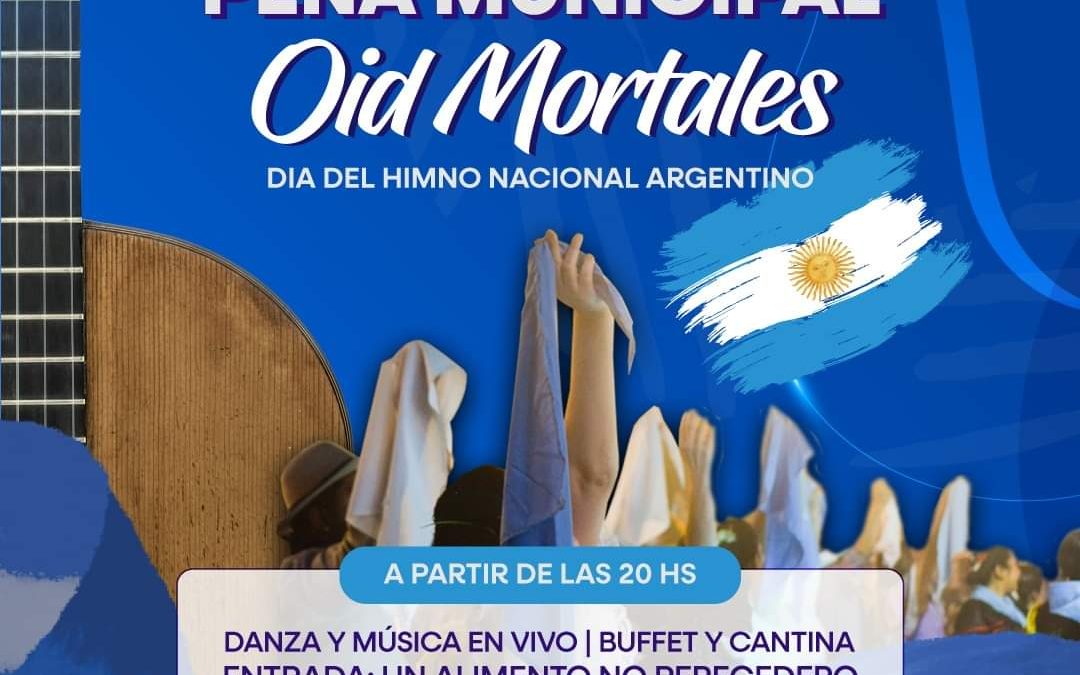 Este sábado: Se realiza la Velada por el Día del Himno Nacional Argentino en el 17 de Octubre