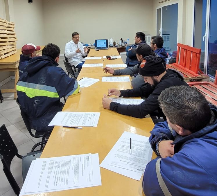 Servicios Públicos continúa con capacitaciones para el personal