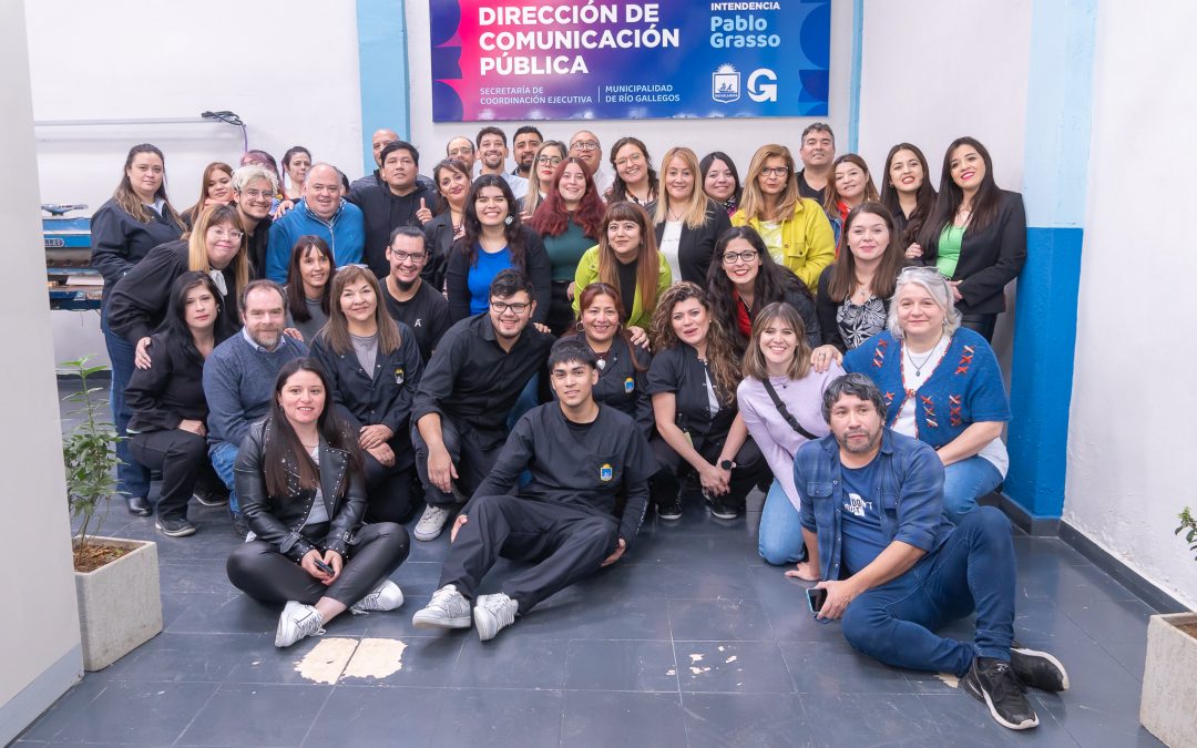 Pablo Grasso inauguró el nuevo edificio de la Dirección General de Comunicación Pública del municipio