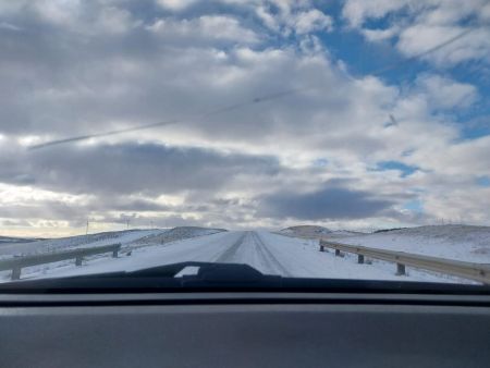 Vialidad Provincial trabaja para garantizar la transitabilidad en las rutas de la Cuenca Carbonífera