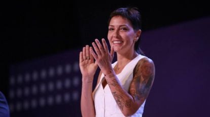 Mayra Mendoza y Frente de Mujeres de La Cámpora habló de la denuncia contra Fernando Espinoza