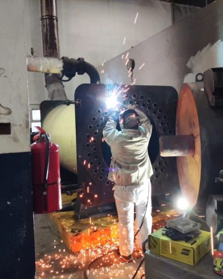 Avanza la restauración de calefacción en el Hospital Regional Río Gallegos