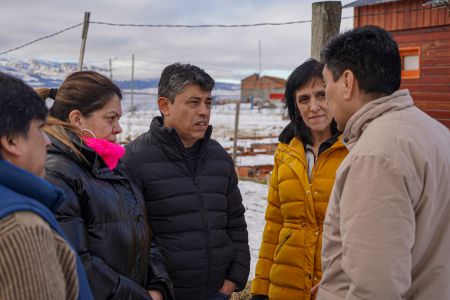 El Ministerio de Desarrollo Social distribuyó mil seiscientos módulos alimentarios en la Cuenca Carbonífera