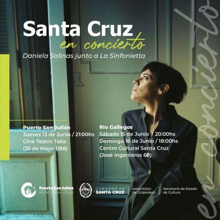 Cultura inaugura ciclo de Conciertos con Daniela Salinas y La Sinfonietta