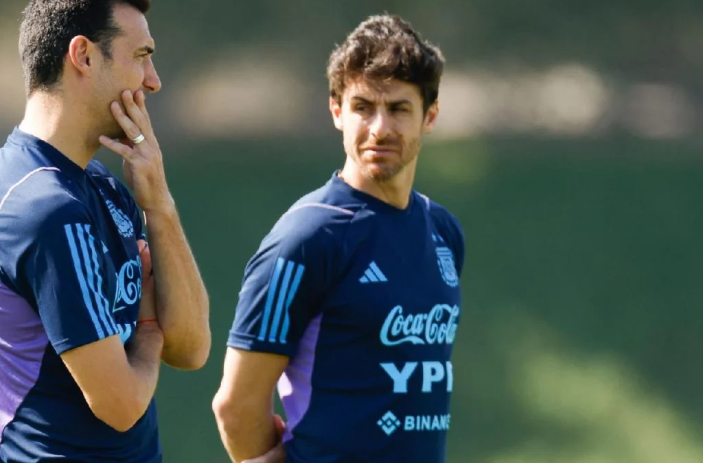 Pablo Aimar reemplazará a Lionel Scaloni en el banco hoy frente a Perú