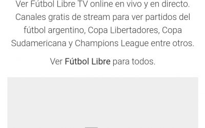 La Justicia ordenó bloquear los sitios de Fútbol Libre y detuvo al creador de Megadeportes