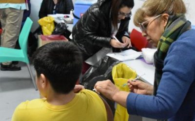 Vacunación escolar: Continúan los operativos en Río Gallegos