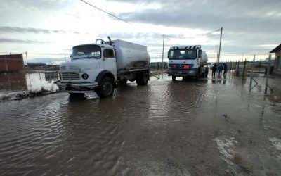 Mega operativo en Río Gallegos: Desarrollo Social, Protección Civil y Vialidad Provincial unen esfuerzos para asistir a los barrios