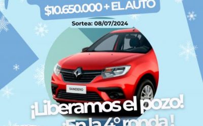 Lotería de Santa Cruz sortea un auto y libera el pozo acumulado