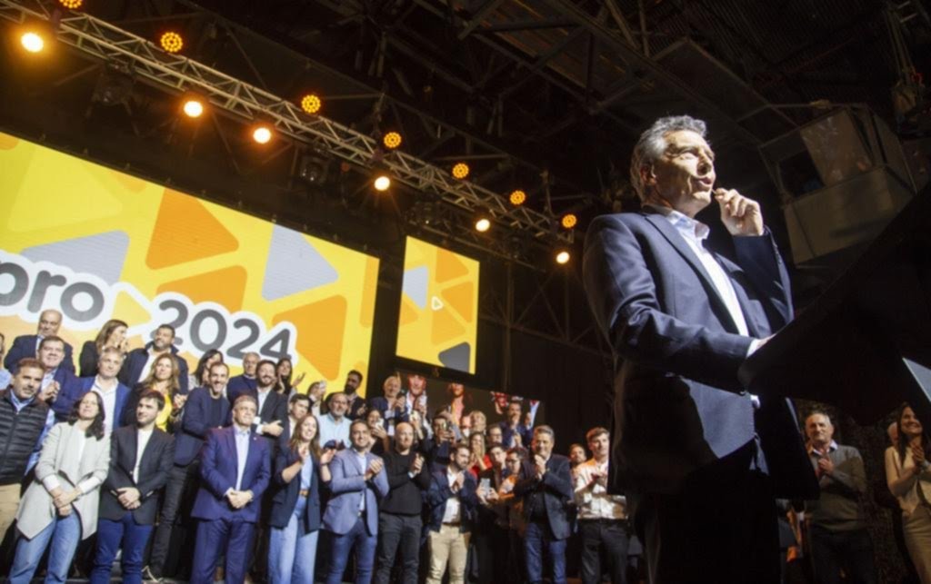Acto del PRO: Macri, entre elogios y críticas al Gobierno