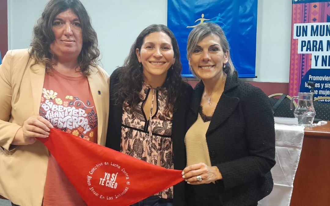 Julia Chalub participó de la mesa nacional contra la violencia sexual a infancias