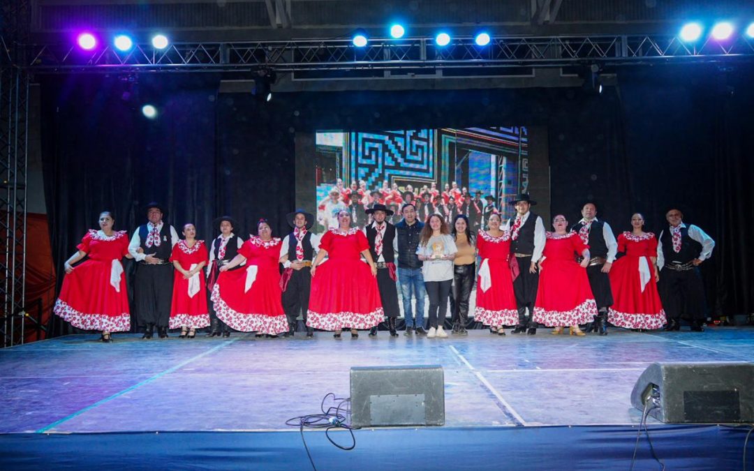Pablo Grasso dio inicio al 3° Encuentro Provincial de Danzas Folklóricas