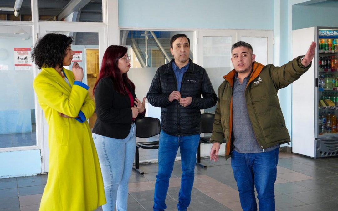 El Intendente Pablo Grasso supervisó trabajos que se realizan en la Terminal de Ómnibus