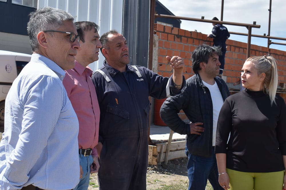 PABLO GRASSO VISITÓ EL CLUB UNIÓN PETROLEROS PRIVADOS