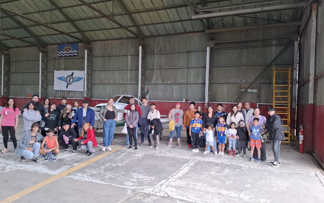 Más de 30 turistas visitaron el Aeroclub Río Gallegos