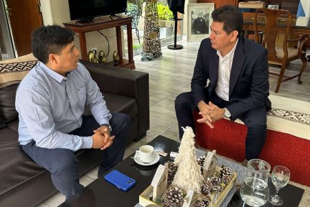 Claudio Vidal y el interventor de YCRT avanzan en el plan de reactivación y saneamiento de la empresa