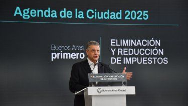 Jorge Macri anunció la eliminación y reducción de impuestos a comerciantes, monotributistas y jubilados
