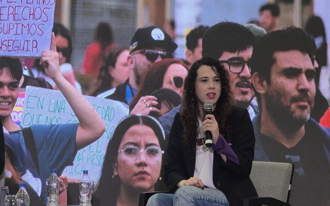Viviana Caballero: «La agenda de género es nuestra y no vamos a retroceder»