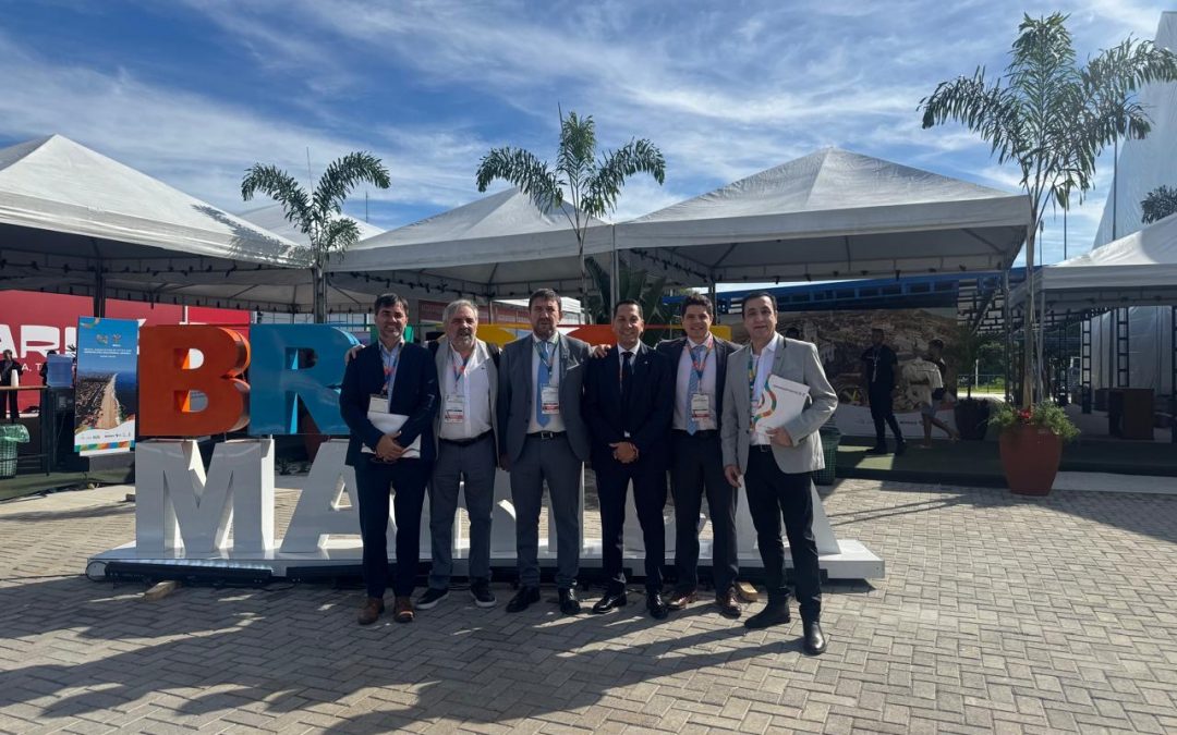 Pablo Grasso presenta en Brasil el proyecto “Mercado del Atlántico” para integrar a Río Gallegos en la agenda global