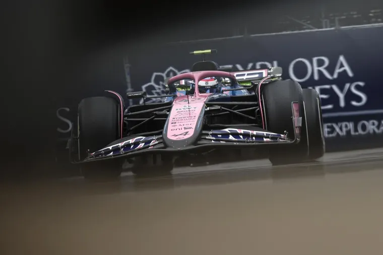 Franco Colapinto quedó P20 en la P1 del GP de Barcelona por problemas en el Alpine
