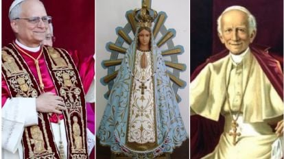 Apareció un vínculo sorprendente entre el nuevo Papa León XIV y la Vírgen de Luján