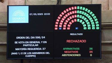 El Senado rechazó Ficha Limpia y el Kirchnerismo celebró