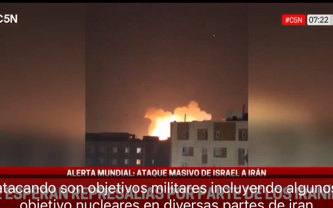 ATAQUE EN MEDIO ORIENTE: ISRAEL BOMBARDEÓ A IRÁN Y LA REPRESALIA PUEDE SER MAYOR