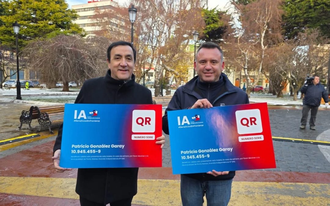 Grasso y Radonich presentaron la Tarjeta IA, que tendrá beneficios para los habitantes de Río Gallegos y Punta Arenas: “Escuchamos lo que pide la gente”