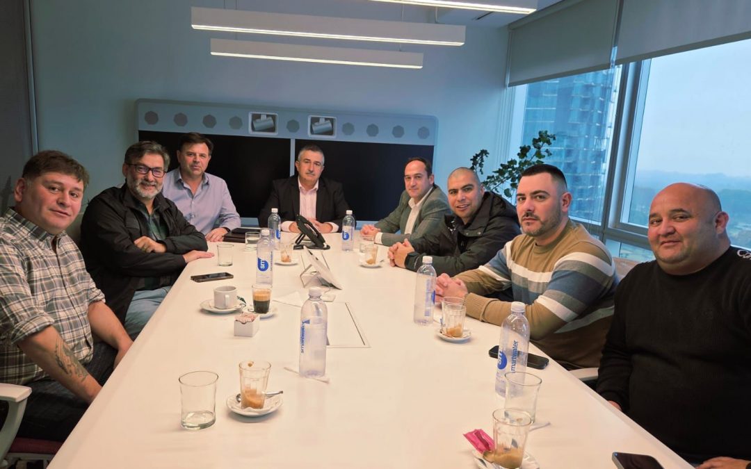 GÜENCHENEN SE REUNIÓ CON DIRECTIVOS DE PETROLERA SANTA MARÍA