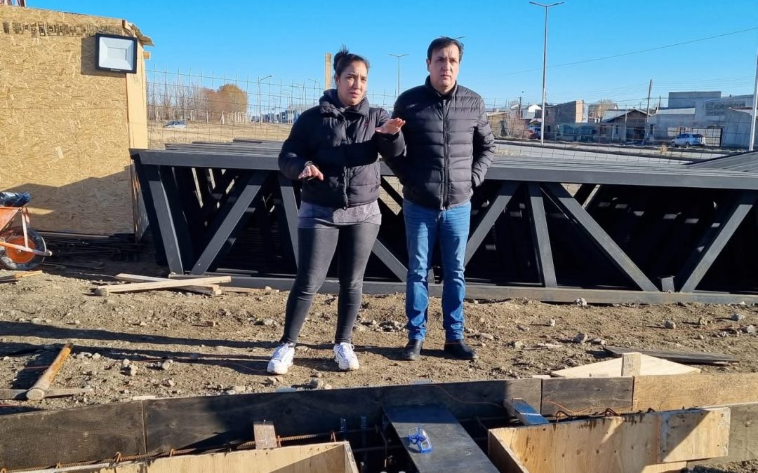 PABLO GRASSO RECORRIÓ LOS AVANCES DE OBRA DE LO QUE SERÁ EL DISTRITO YCF