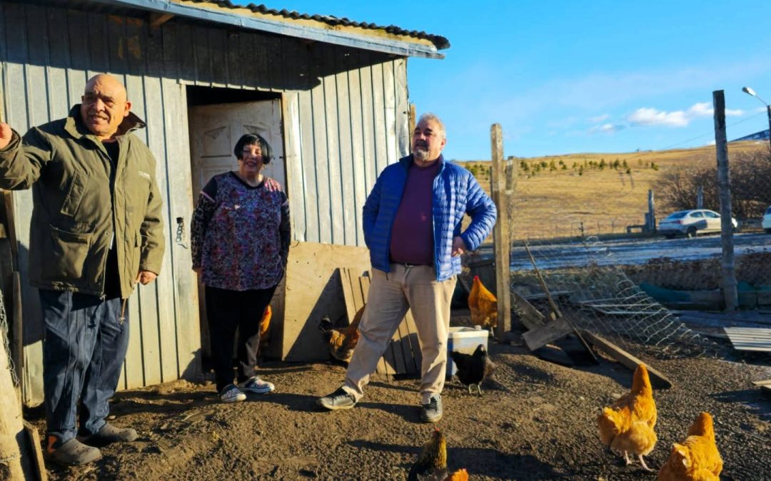El Gobierno Provincial acompaña a pequeños productores en Julia Dufour